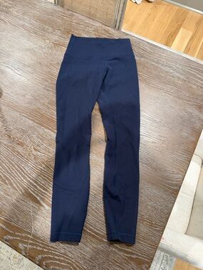 Lululemon wunder train leggings - navy
